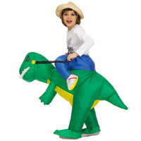 Inflatable Dinosaur Costume for Kids & Adults - Funny T-Rex, Triceratops for Halloween, Parties, School Events