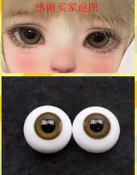 BJD Doll Glass Eyes - Various Sizes (6mm-24mm) - B-Grade