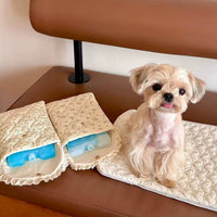 Pet Cooling Ice Pack for Air-Conditioned Rooms, Reusable Ice Board for Cats and Rabbits