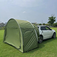 Upgraded Wide Double-Door Bicycle Storage Tent Motorcycle Tail Tent