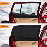Car Window Mosquito Net Sun Shade for Insect Protection and Ventilation