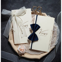 Wedding Vow Cards for Bride and Groom - Foldable Ceremony Speech Booklets