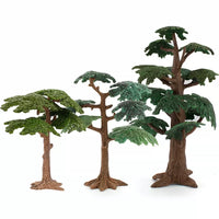 PVC Reptile Pet Terrarium Simulation Micro Landscape Ornaments Detachable Plastic Farm World Hut
