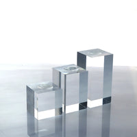 Acrylic Clear Sphere Display Stand for Jewelry, Minerals, and Collectibles