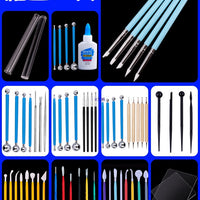Clay Modeling Tool Set for Pottery and Sculpture
