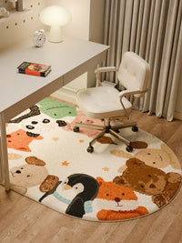 Chair Mat for Hardwood Floors and Carpets, Office Chair Mat for Computer Desk, Non-Slip Floor Protector for Kids' Room and Study
