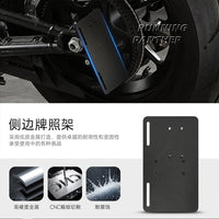 Motorcycle Fender Eliminator Tail Light Turn Signal Side Mount License Plate Bracket for Harley SS RH1250S