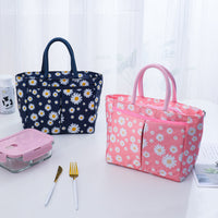 Insulated Lunch Bag Portable Cooler Tote for Outdoor Picnic School Office
