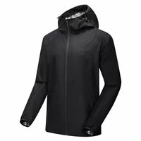 Men's Sweat Sauna Suit with Zipper Jacket for Workout and Fitness