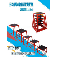Plyometric Jump Box for Gym Training and Fitness