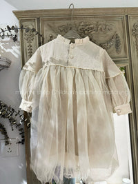Girls' Princess Dress for Spring/Autumn, Elegant Birthday Party Gown for Toddlers and Kids