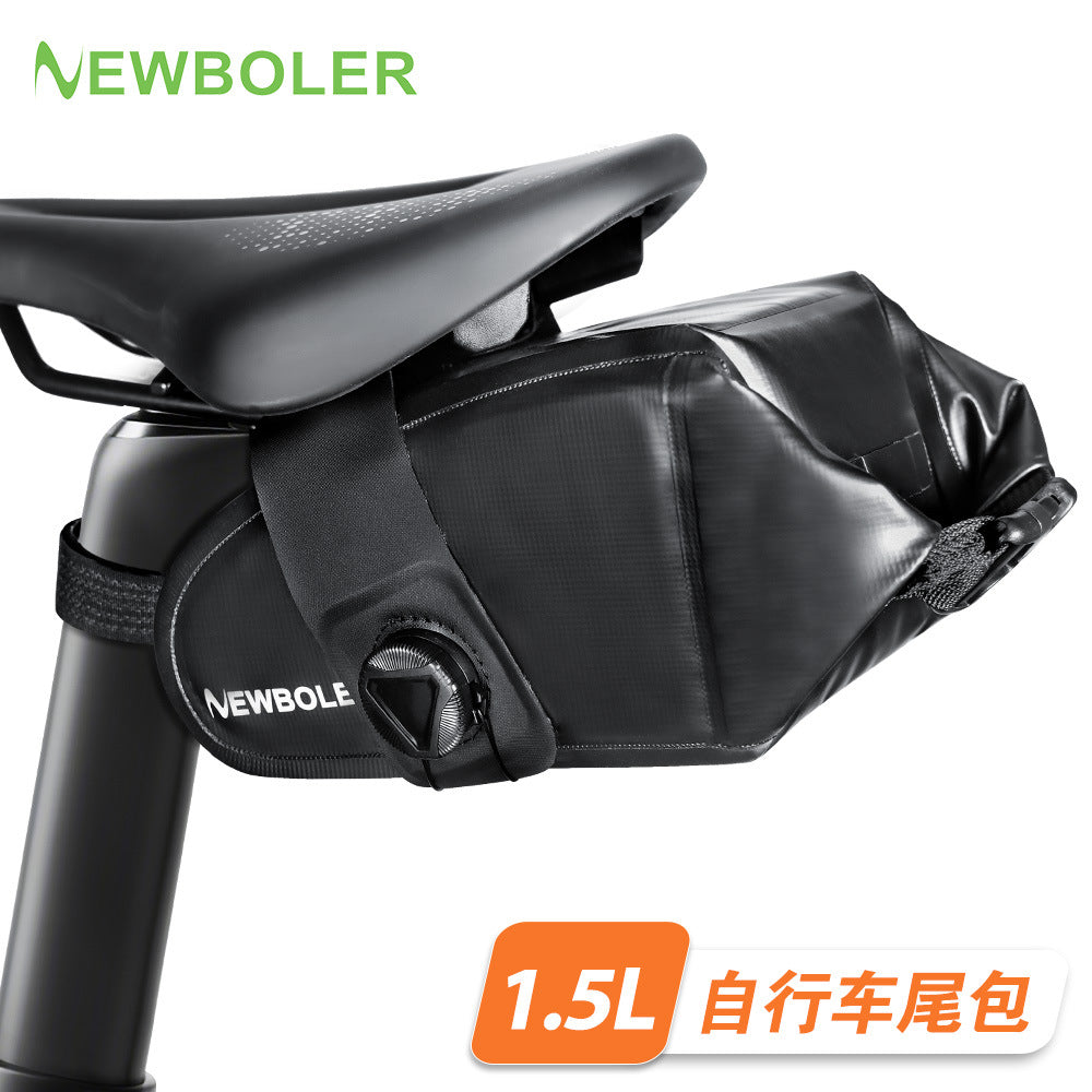 NEWBOLER Waterproof Bicycle Saddle Bag Large Capacity Road Mountain Bike Under Seat Pack