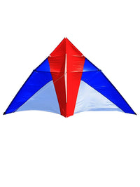 Wang Kuazi Weifang Large Triangle Umbrella Cloth Carbon Rod Kite for Adults, Easy to Fly in Light Breeze