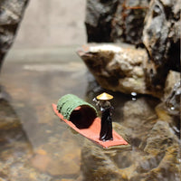 Miniature Ancient Chinese Wuxia Character Figurines for Micro Landscape Decor