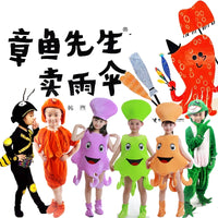 Kids' Chameleon Lizard Costume for Stage Performance