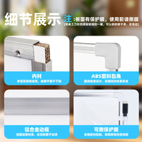 Double-Sided Magnetic Dry Erase Whiteboard for Office, Home, and Kids' Drawing