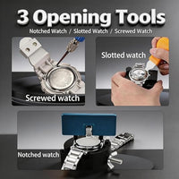 Watch Battery Replacement and Repair Tool Kit - 34 Pieces