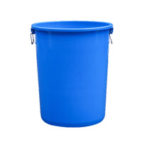Large Capacity Thickened Plastic Water Bucket with Lid for Home, Outdoor, and Commercial Use