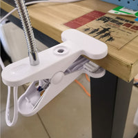 E27 Flexible Gooseneck Clamp Lamp Holder with Switch for Plant Grow Lights