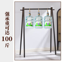 Wall-Mounted Garment Rack with Storage Shelf and Hanging Rod for Entryway Bedroom