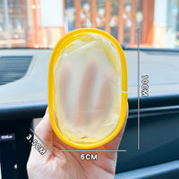 Mini Oval Clear Dustproof Storage Bag for Dolls and Small Items
