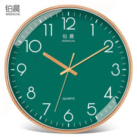 Modern Quartz Wall Clock Silent Non-Ticking Decorative Clock for Living Room Home Office