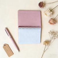 A6 Coil Notebook Business Journal Office Notepad Student Writing Sketchbook Plain Special Paper Loose-leaf Portable