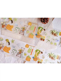 Spring-themed Washi Tape for Journaling and Crafts