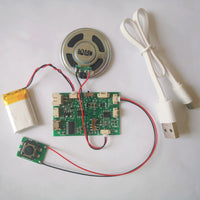 DIY USB Downloadable MP3 Voice Module with Human Body Induction for Greeting Cards