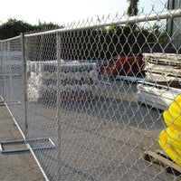 Galvanized Chain Link Fence Panel for Yard and Garden Security