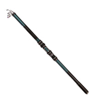 Telescopic Spinning Fishing Rod with Reel Seat, Hard Tone, 6-Layer Cloth Construction