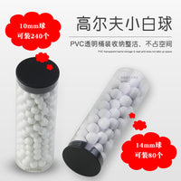 Mini Golf Practice Balls ABS Plastic Lightweight Desktop Entertainment