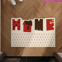 Korean Style PVC Loop Pile Entrance Mat for Entryway and Hallway - Non-Slip and Easy to Clean