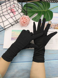 Women's UV Protection Driving Gloves with Touchscreen Fingertips for Summer Cycling