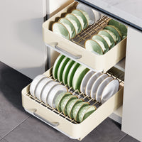 Under-Sink Pull-Out Organizer for Kitchen Cabinets