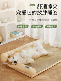 Pet Cooling Mat for Dogs and Cats, Summer Breathable Ice Pad for Kennels and Beds, All Seasons
