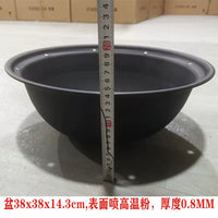 Magnesium Oxide Fire Pit Inner Bowl Charcoal Basin for BBQ Grill and Heating
