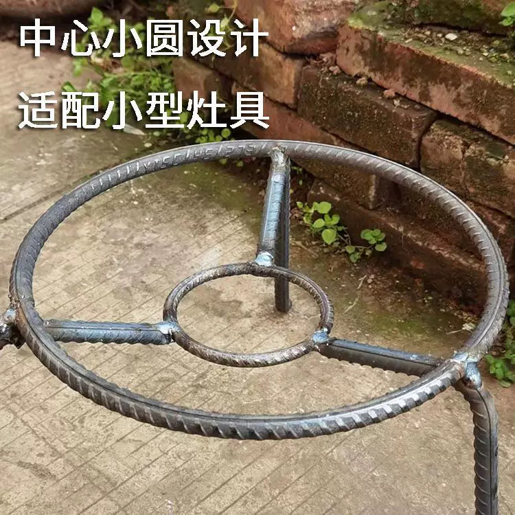 Heavy-Duty Tripod Grill Stand for Outdoor Cooking and Campfires, Reinforced Steel Construction