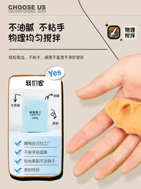 500g Crystal Resin Clay Air Dry Modeling Clay for DIY Crafts, Figurines, and Succulent Decor