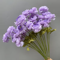 Artificial Peony and Tulip Flower Stems for Wedding Decor