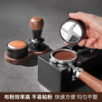 Gravity Coffee Tamper with Automatic Height Adjustment, 304 Stainless Steel