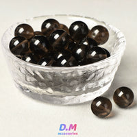 8A Grade Natural Ice Obsidian Loose Beads for DIY Jewelry Making