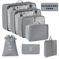 Travel Storage Bags Set for Clothes & Toiletries, Luggage Organizer for Business Trips & Vacations