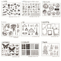 Clear Silicone Stamps for DIY Scrapbooking, Card Making, and Decorative Crafts