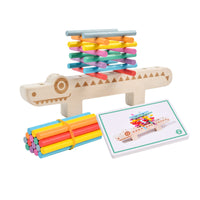 Montessori Fishbone Sorting Game for Fine Motor Skills and Logical Thinking, Color Matching Educational Toy