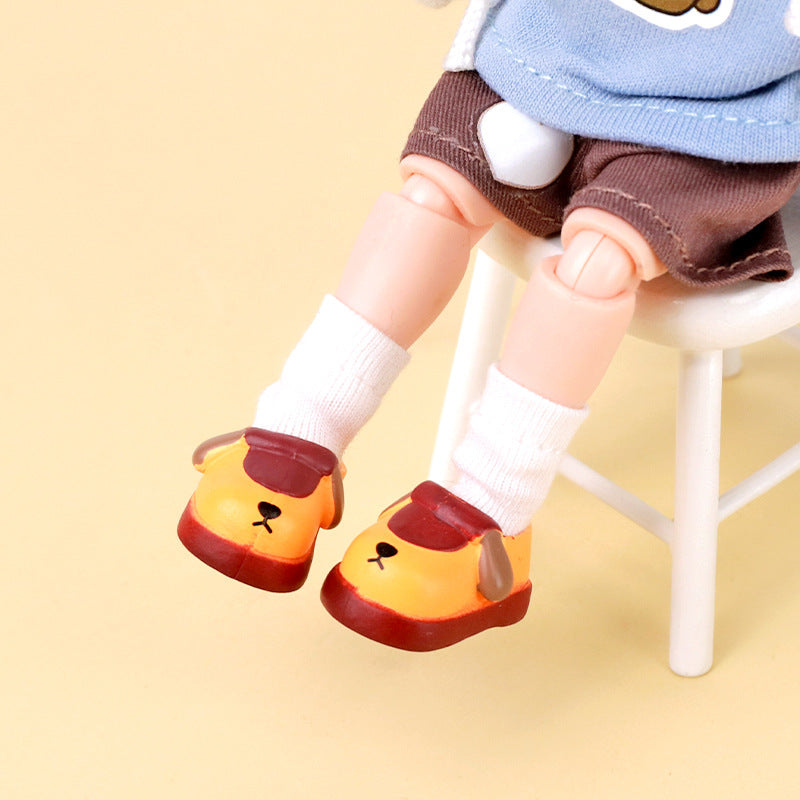 OB11 Doll Puppy Shoes for 1/12 BJD Dolls GSC Clay Nendoroid