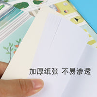 Large 8K Sketchbook for Kids, Thick Blank Drawing Paper for Elementary School Students, Art Supplies
