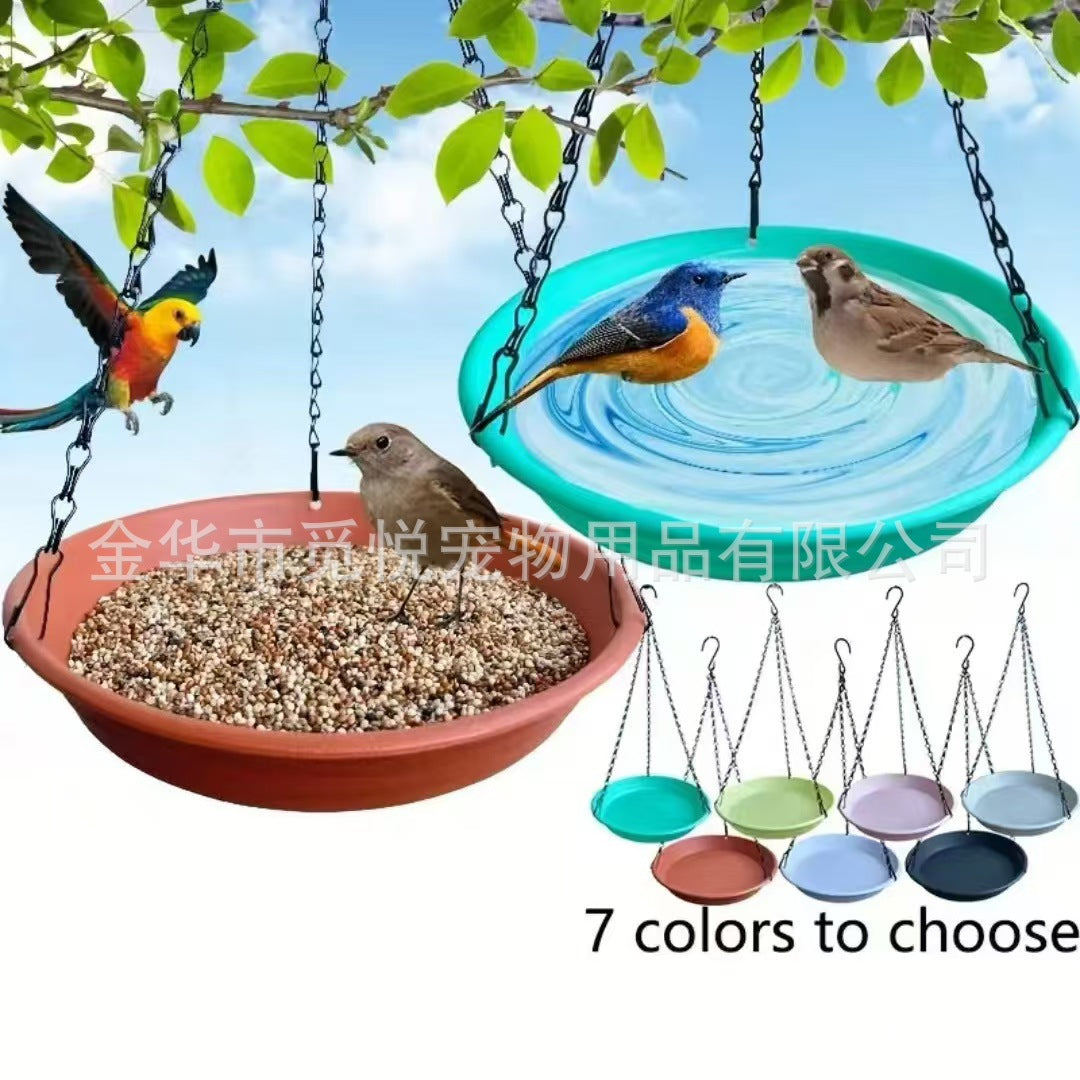 Hanging Hummingbird Feeder Outdoor Bird Water Dispenser