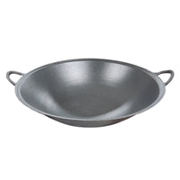 Cast Iron Enamel Hot Pot with Divider for Induction Cooktop, Commercial Grade