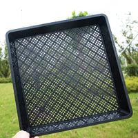Roof Garden Succulent Planter Tray Square Rectangular Seedling Tray for Sedum and Vegetable Cultivation